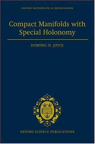 Couverture : Compact Manifolds with Special Holonomy (Oxford Mathematical Monographs)