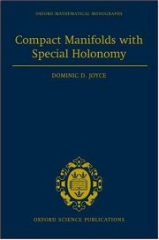 Couverture : Compact Manifolds with Special Holonomy (Oxford Mathematical Monographs)