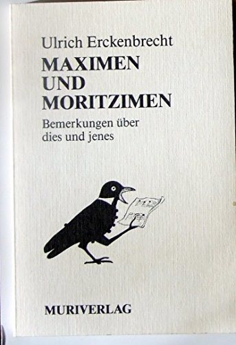 Couverture : Maximen und Moritzimen