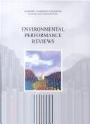 Couverture : Environmental performance reviews.