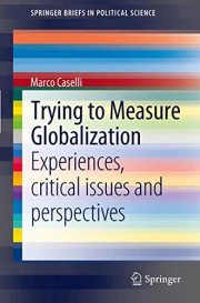 Couverture : Trying to Measure Globalization