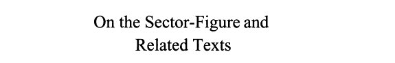 Couverture : On the sector-figure and related texts ([2e éd.]) Thābit ibn Qurra ; edited with translation and commentary by Richard Lorch