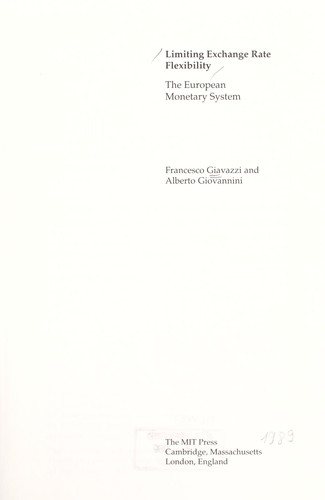 Couverture : Limiting exchange rate flexibility