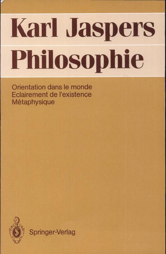 Couverture : Philosophie