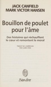 Couverture : Bouillon de poulet pour l'âme