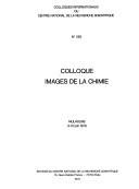 Couverture : Colloque Images de la chimie