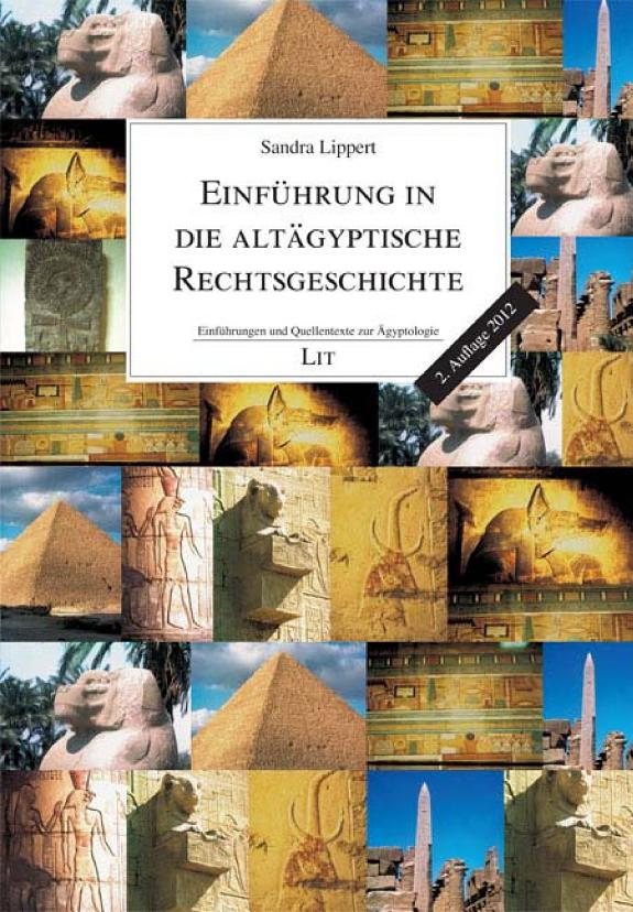 Couverture : Einführung in die altägyptische Rechtsgeschichte