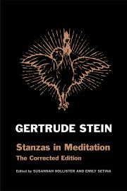 Couverture : Stanzas in Meditation