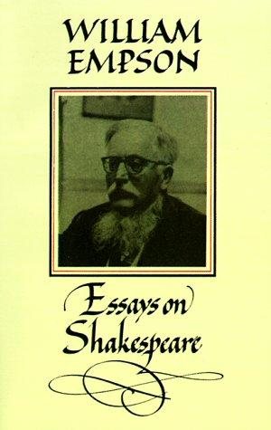 Couverture : Essays on Shakespeare