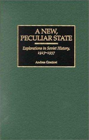 Couverture : A new, peculiar state