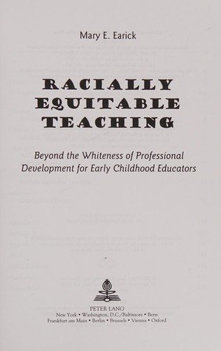 Couverture : Racially equitable teaching
