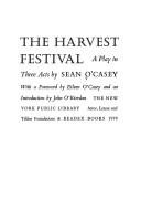 Couverture : The harvest festival