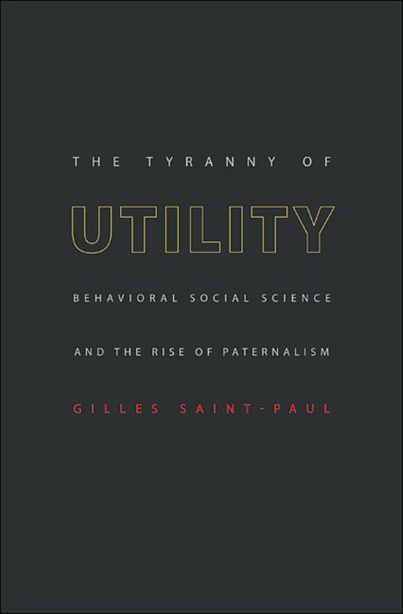 Couverture : The tyranny of utility