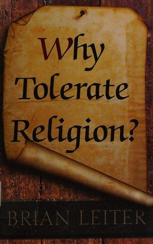 Couverture : Why tolerate religion?