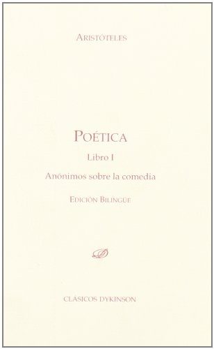 Couverture : Poética. Libro I. Anónimos sobre la comedia.