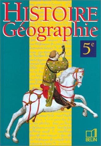 Couverture : Histoire - Géographie 5e (livre de l'élève)