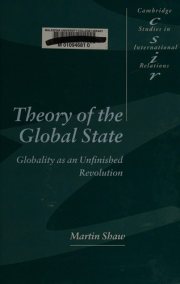 Couverture : Theory of the global state