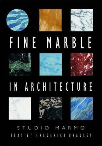 Couverture : Fine Marble in Architecture