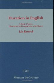 Couverture : Duration in English