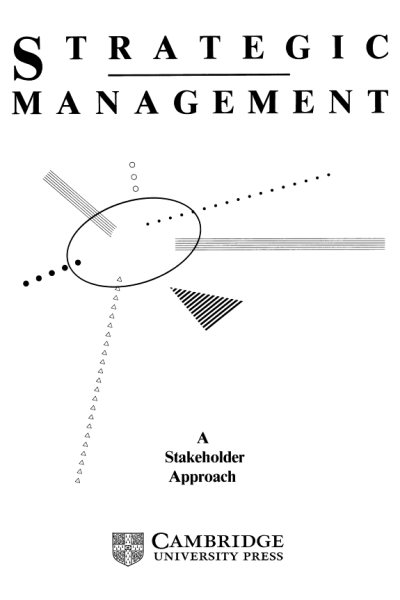 Couverture : Strategic Management