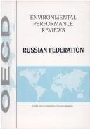 Couverture : OECD environmental performance reviews.
