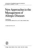 Couverture : New approaches to the management of allergic diseases