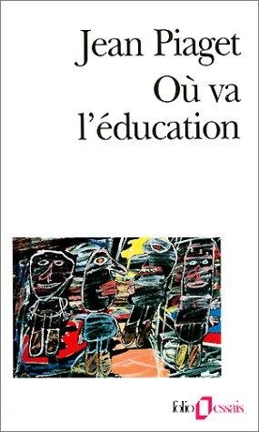 Couverture : Où va l'éducation