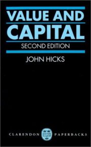 Couverture : Value and Capital