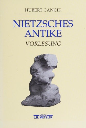 Couverture : Nietzsches Antike