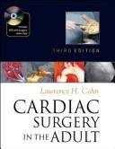 Couverture : Cardiac surgery in the adult