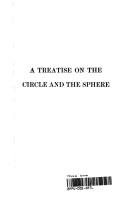 Couverture : A treatise on the circle and the sphere.