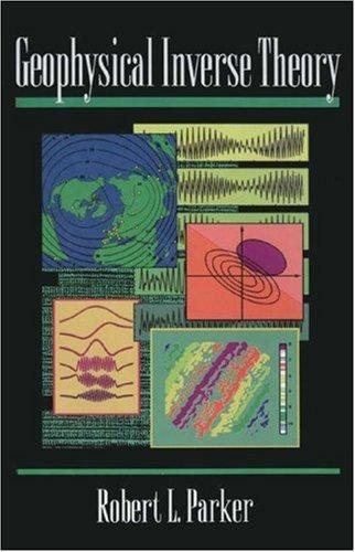 Couverture : Geophysical inverse theory