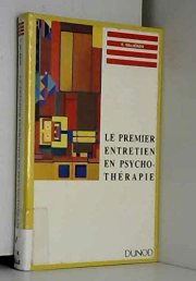 Couverture : Le premier entretien en psychothéraphie