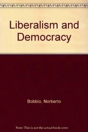 Couverture : Liberalism and democracy
