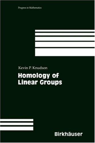 Couverture : Homology of Linear Groups