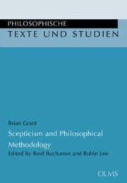 Couverture : Scepticism And Philosophical Methodology