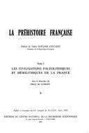 Couverture : La préhistoire française