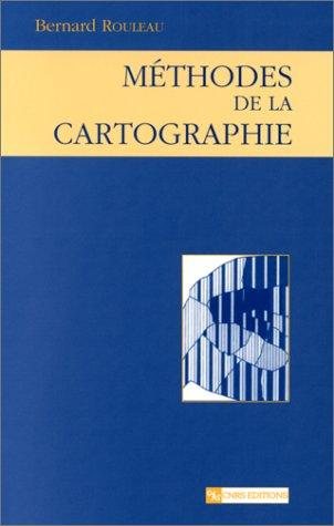 Couverture : Méthodes de la cartographie