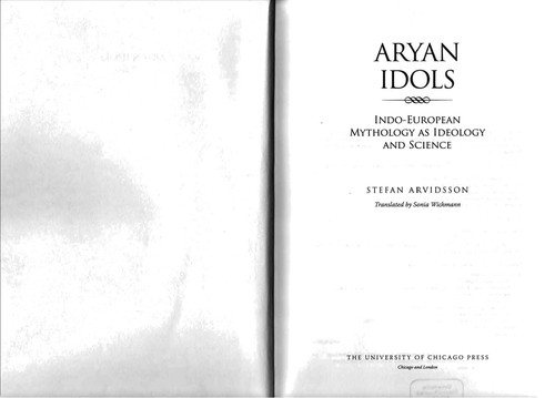 Couverture : Aryan idols