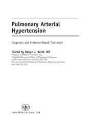 Couverture : Pulmonary arterial hypertension