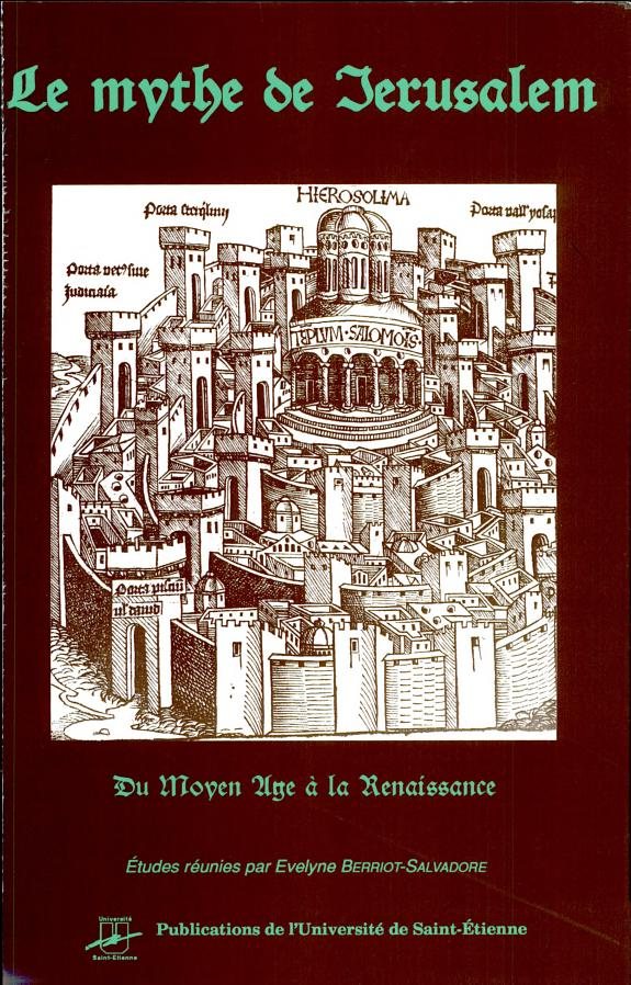 Couverture : Le mythe de Jérusalem