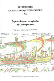 Couverture : Lexicologie anglaise et comparée