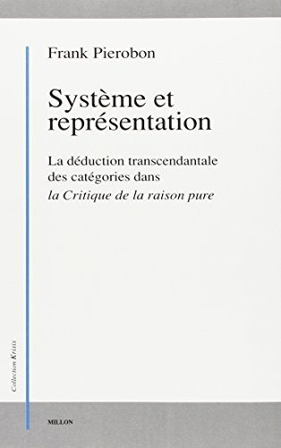 Couverture : Système et représentation