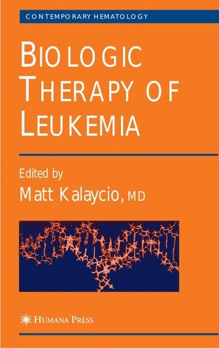 Couverture : Biologic Therapy of Leukemia