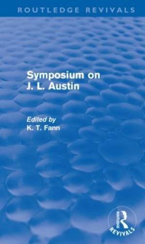 Couverture : Symposium on J. L. Austin
