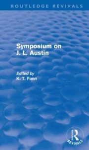 Couverture : Symposium on J. L. Austin