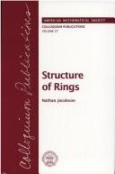Couverture : Structure of Rings (Colloquium Publications (Amer Mathematical Soc))
