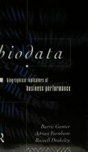 Couverture : Biodata