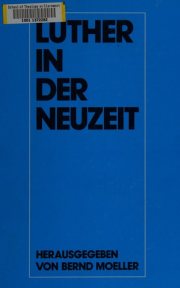 Couverture : Luther in der Neuzeit