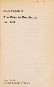 Couverture : The Russian Revolution